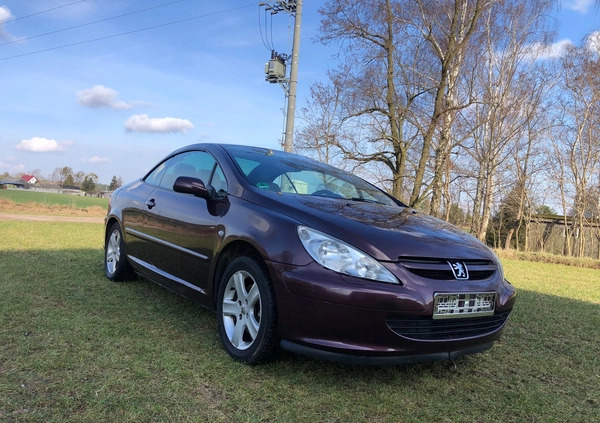 Peugeot 307 CC cena 8900 przebieg: 225250, rok produkcji 2004 z Leśnica małe 172
